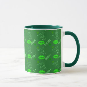 Kiss Me Im Irish Mug