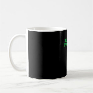 Kiss Me I'm Irish Shamrock, St Patricks Day For Me Coffee Mug
