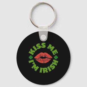 Kiss Me I'm Irish St Patricks Day Celebration Shen Key Ring