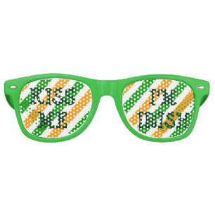 Kiss me im Irish St Patricks Day fun party shades