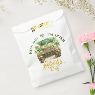 Kiss me I'm Irish St. Patrick's Day Pub Party Favour Bags