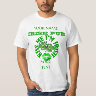 Kiss me I'm Irish St Patrick's day T-Shirt