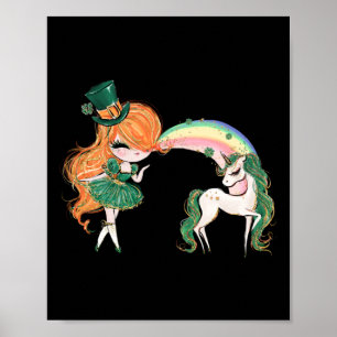 Kiss Me I'm Irish Sticker Poster