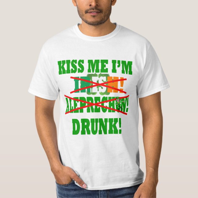 Kiss me I'm Irish T-Shirt (Front)