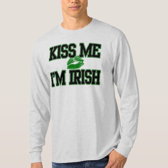 Kiss Me I'm Irish T-Shirt (Front)