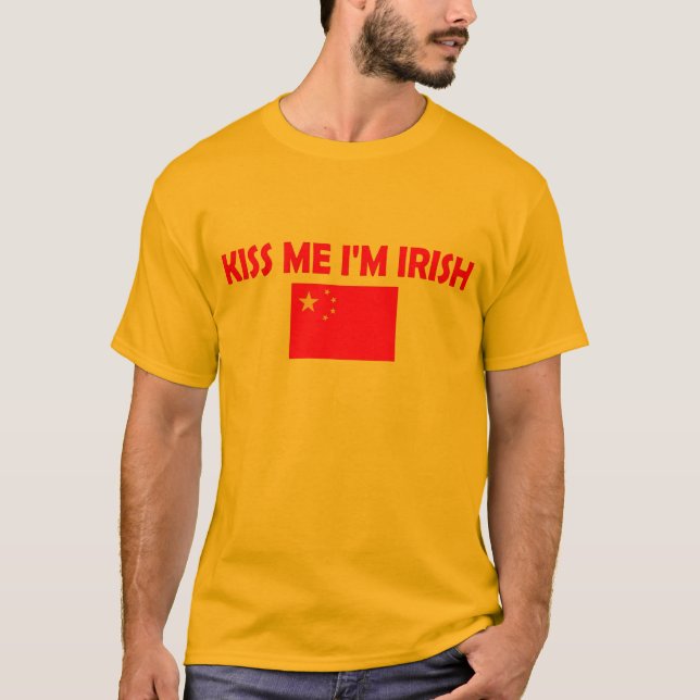 Kiss me I'm Irish??? T-Shirt (Front)