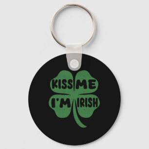Kiss Me I'm Irish T Shirt Saint Patricks Day  Key Ring