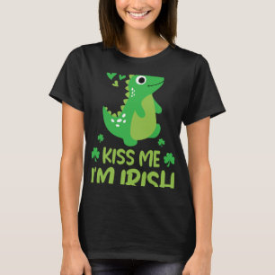 Kiss Me I'm Irish T-Shirt St. Patrick's Day Cute D