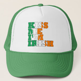 Kiss Me I'M Irish Trucker Hat