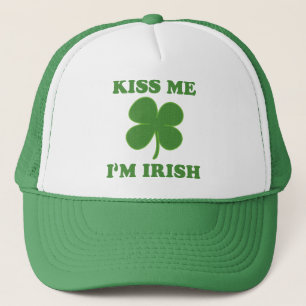 Kiss me i'm Irish Trucker Hat