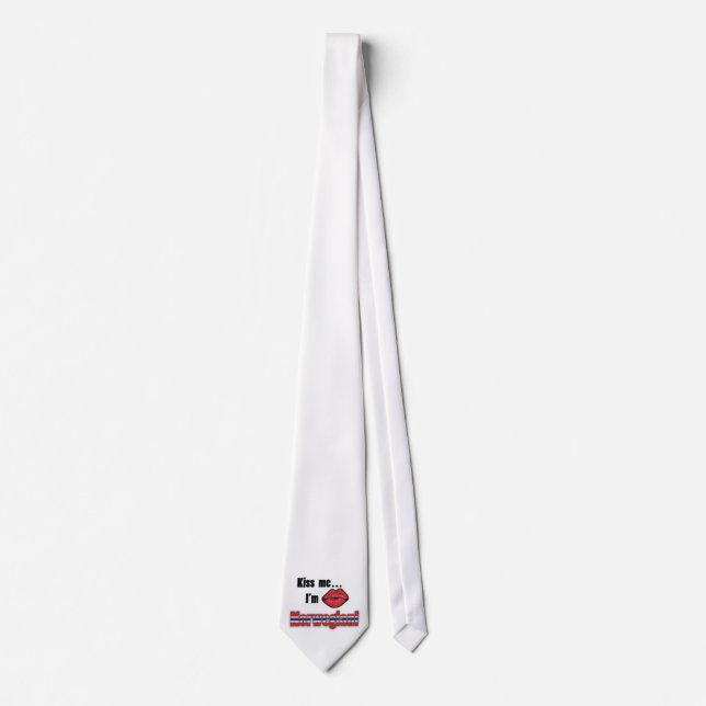 Kiss me I'm Norwegian Tie (Front)