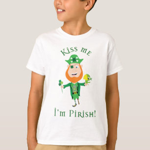 Kiss Me I'm Pirish! T-Shirt
