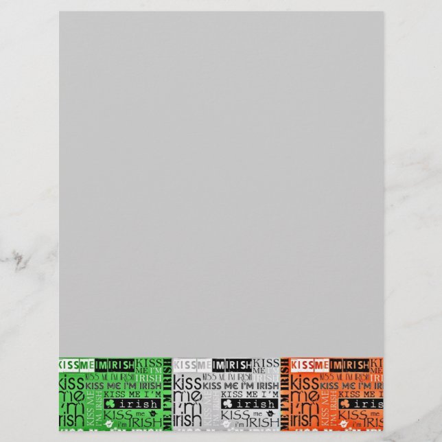 Kiss Me Irish Flag (Front)