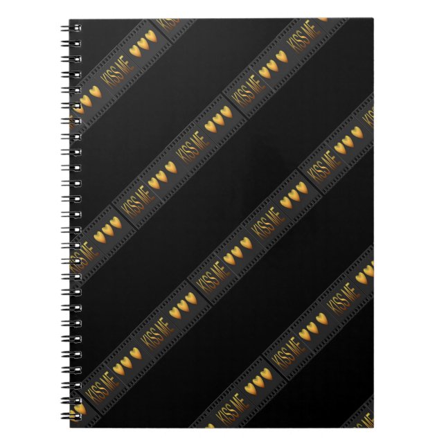 Kiss Me Notebook (Front)