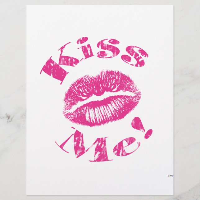Kiss Me! Pink Lips (Front)