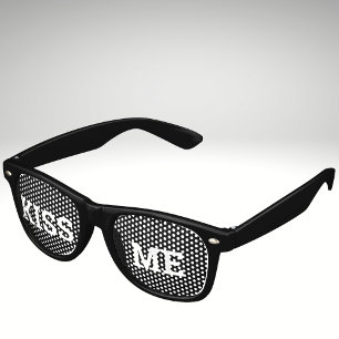 KISS ME retro Shades / Fun Party Sunglasses