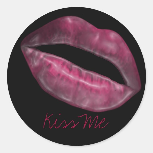 Kiss Me Sticker (Front)