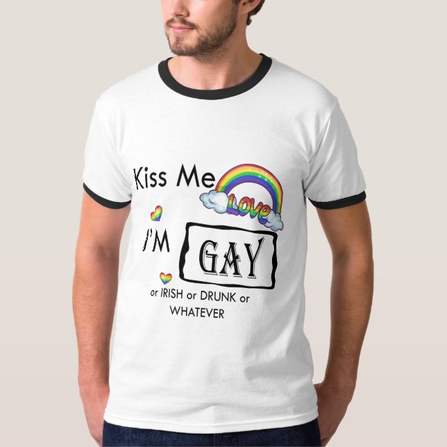 kiss me T-Shirt (Front)