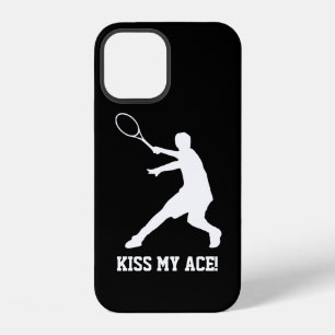 KISS MY ACE funny tennis player quote personalised iPhone 12 Case