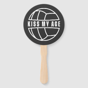 Kiss my Ace Hand Fan