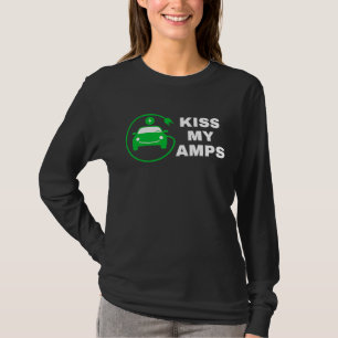 Kiss My Amps, Join The EV Revolution,  Electric Ca T-Shirt
