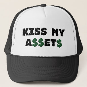 Kiss My Assets Funny Investor Hat