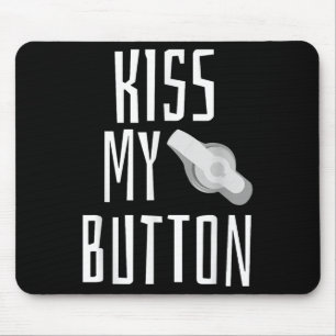 Kiss My Button Feeding Tube Awareness Tubie G-tube Mouse Pad