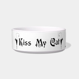 Kiss My Cat Bowl