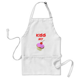 Kiss my cupcake apron 2
