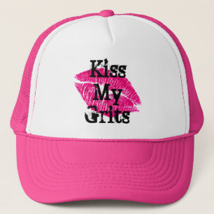 Kiss My Grits with Lips Hat