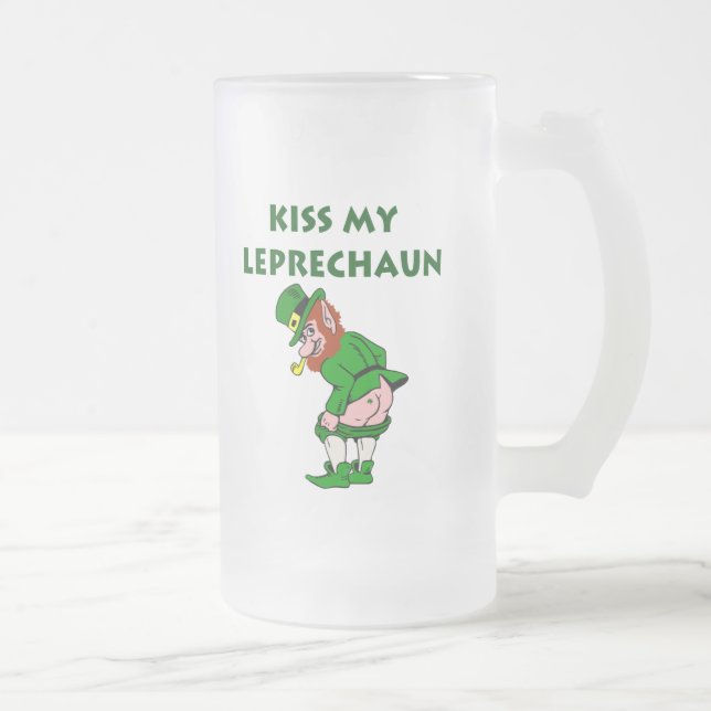 Kiss My Leprechaun Mug (Right)