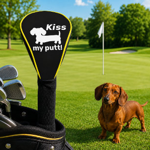 Kiss my Putt Funny Golf Head Cover