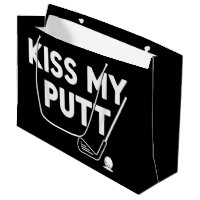 Kiss My Putt Golf Funny Jokes Sarcastic Golfer