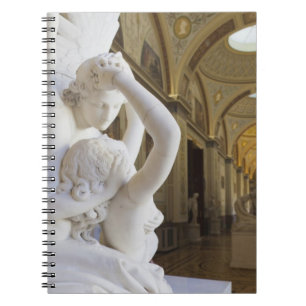Kiss of Cupid and Psyche, by Antonio Canova Spiral Notebook