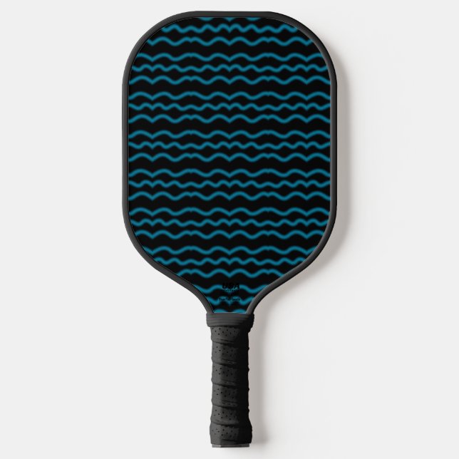 Kiss Of Light Modern Pop Art Abstract  Pickleball Paddle (Front)