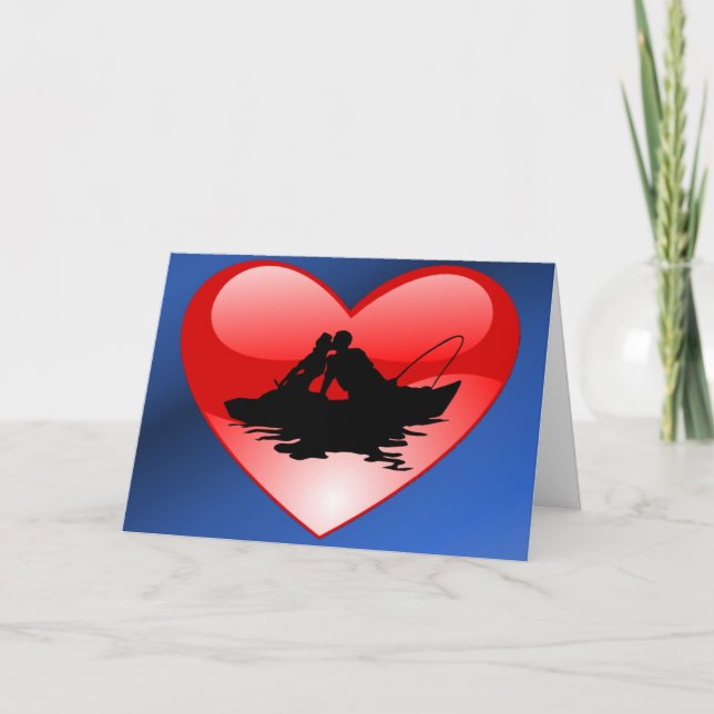 Kiss on the Water Card (Front)