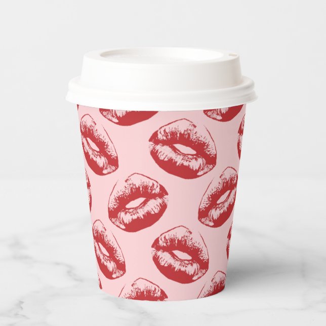 Kiss Print Paper Cups (Front)