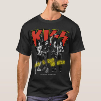 Kiss - Rock & Roll All Nite - Full Yellow and Red T-Shirt