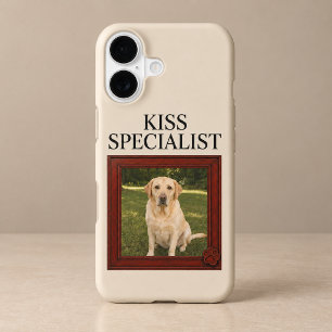 Kiss Specialist Custom Funny Dog Photo