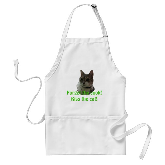 Kiss the Cat Apron (Front)