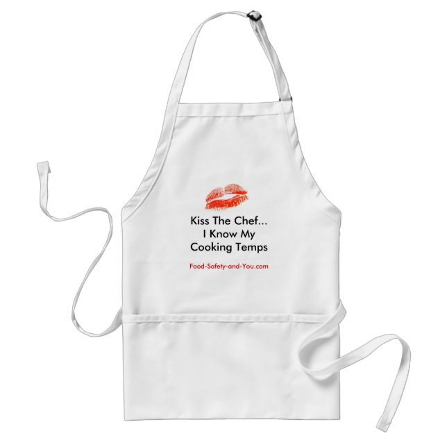 Kiss the Chef Standard Apron (Front)