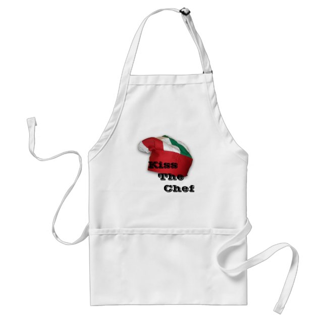 Kiss The Chef Standard Apron (Front)