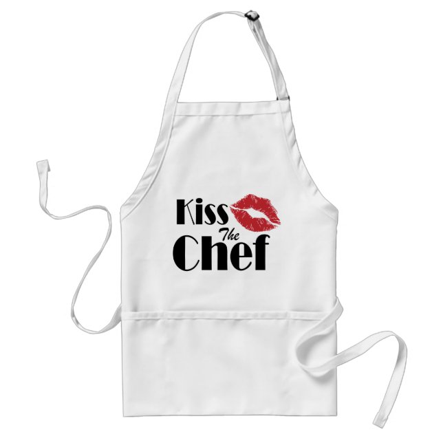 Kiss the Chef Standard Apron (Front)