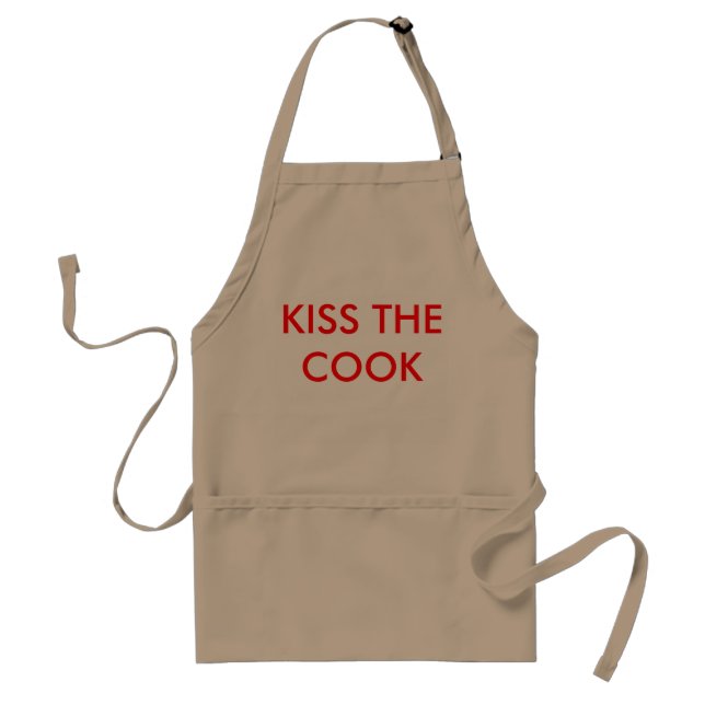 KISS THE COOK APRON (Front)