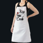 kiss the cook apron<br><div class="desc">kiss the cook custom gifts</div>