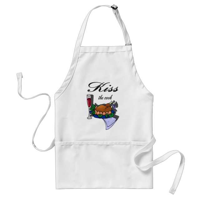 "Kiss the Cook" Apron (Front)