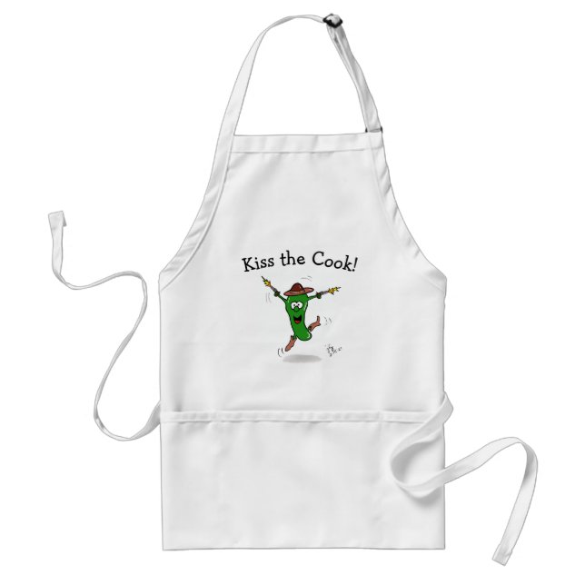 Kiss the Cook apron (Front)