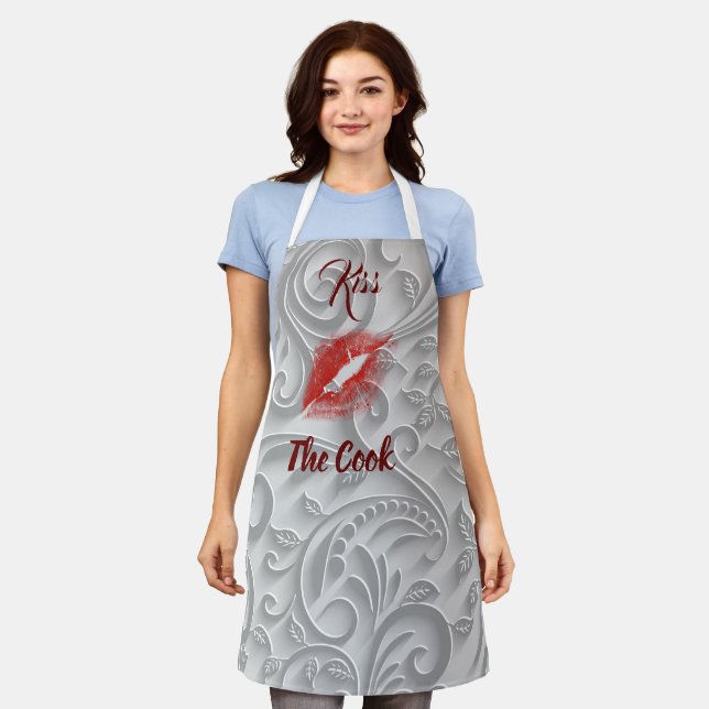Kiss the cook apron (Worn)