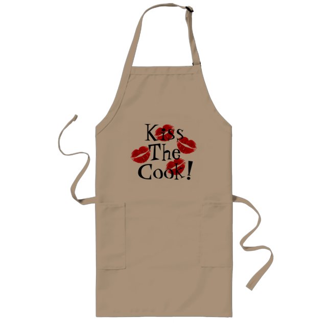 Kiss The Cook Apron (Front)