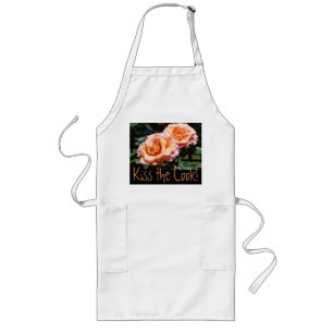Kiss the Cook! aprons Valentine's aprons gift Rose